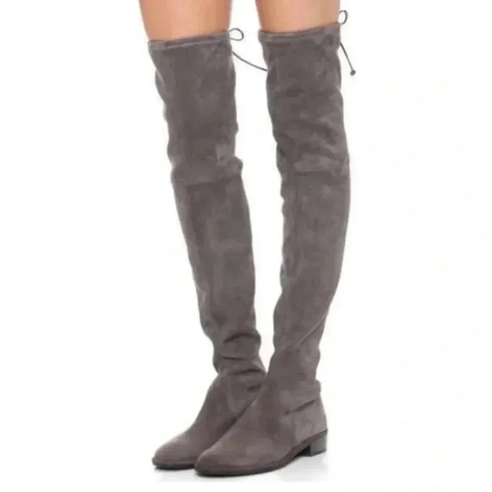 Stuart Weitzman Lowland Otk Over The Knee Boots G… - image 6